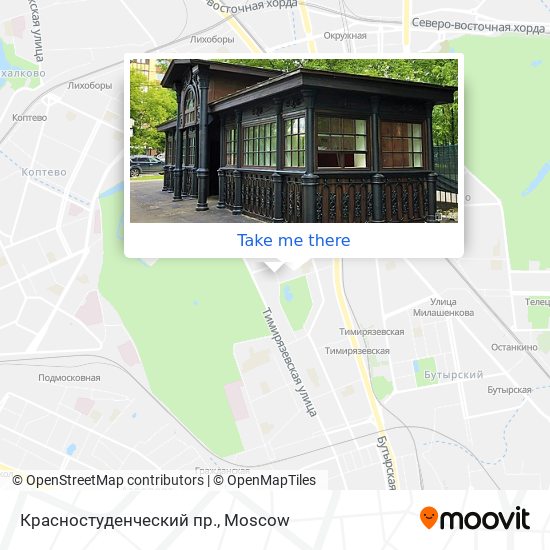 Красностуденческий пр. map