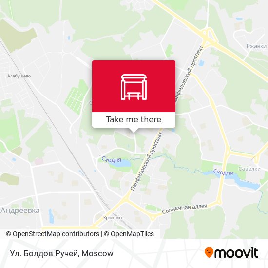 Ул. Болдов Ручей map