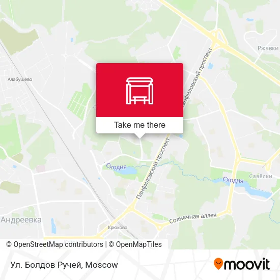 Ул. Болдов Ручей map