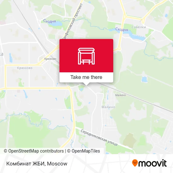 Комбинат ЖБИ map