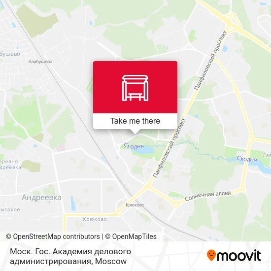 Моск. Гос. Академия делового администрирования map