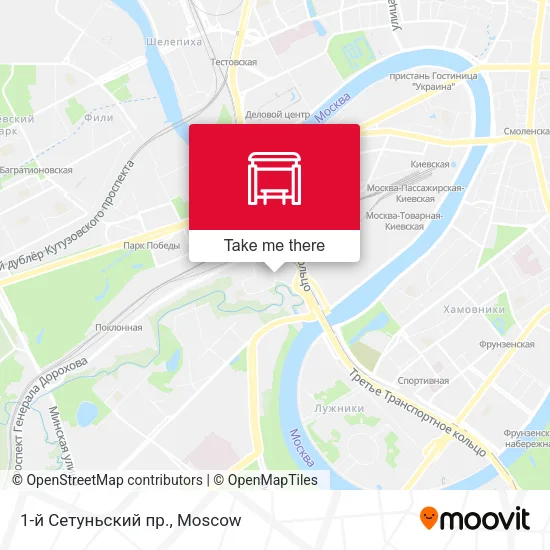 1-й Сетуньский пр. map
