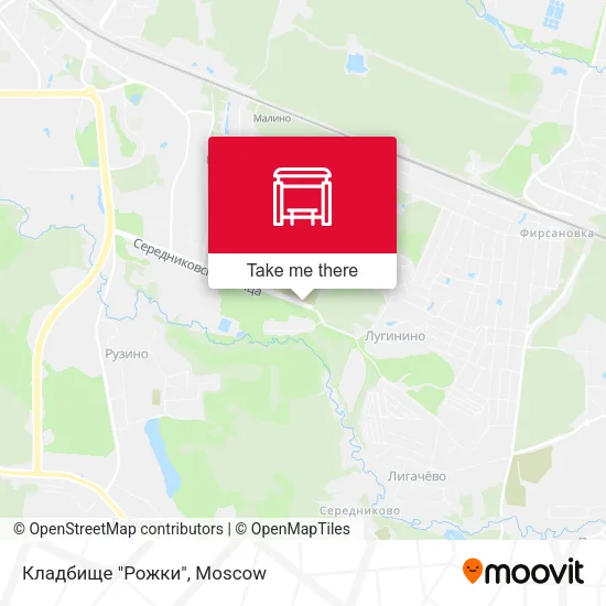 Кладбище "Рожки" map