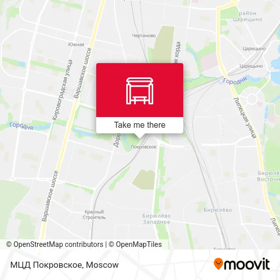 МЦД Покровское map
