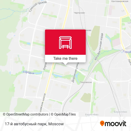 17-й автобусный парк map
