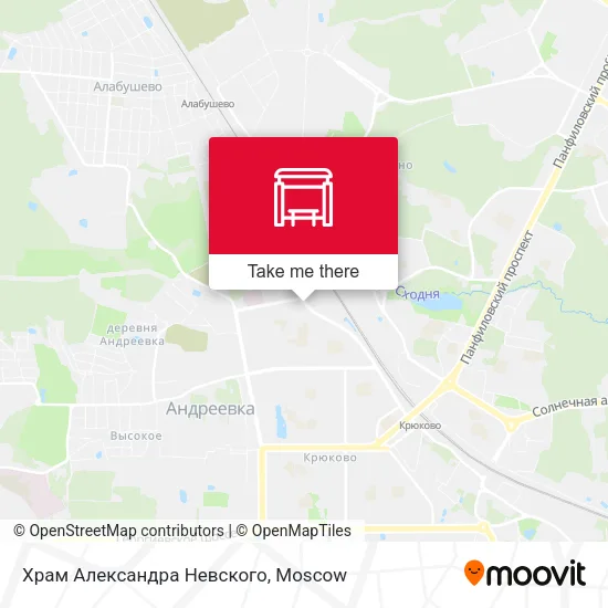 Храм Александра Невского map