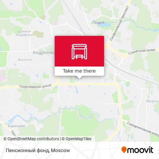 Пенсионный фонд map