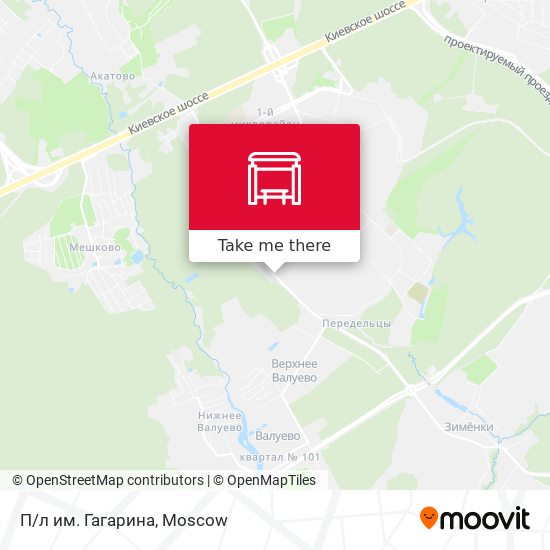 П/л им. Гагарина map