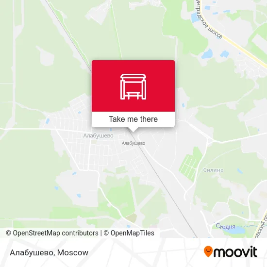 Алабушево map