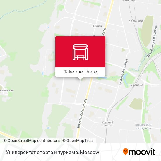 Университет спорта и туризма map