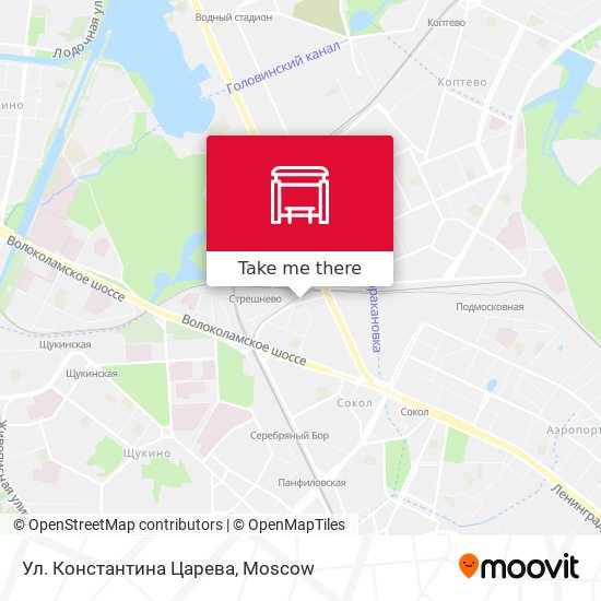 Ул. Константина Царева map