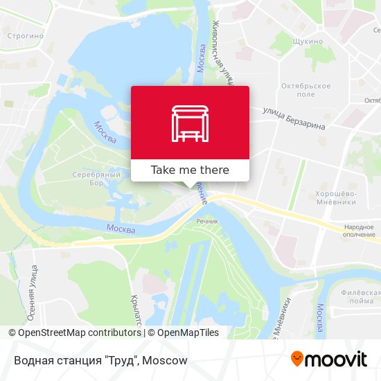 Водная станция "Труд" map