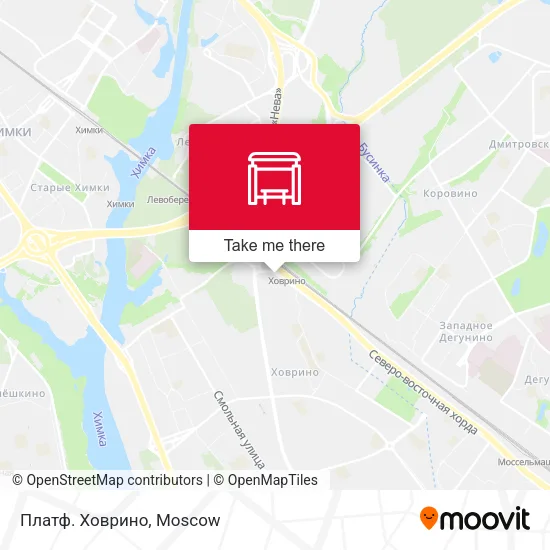 Платф. Ховрино map