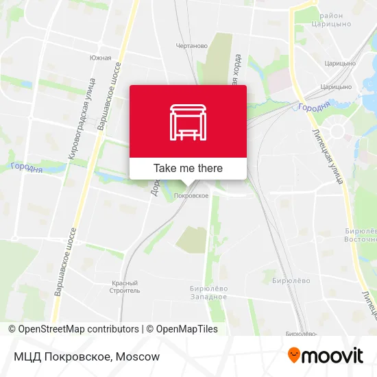 МЦД Покровское map
