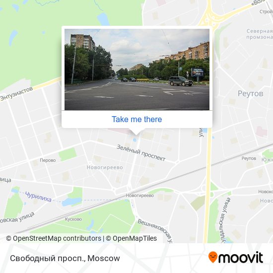 Свободный просп. map