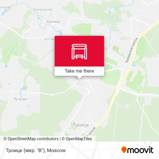 Троицк (мкр. "В") map