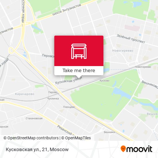 Кусковская ул., 21 map