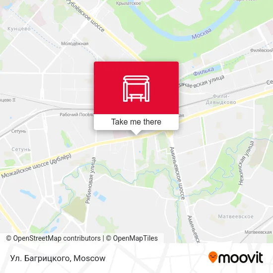 Ул. Багрицкого map