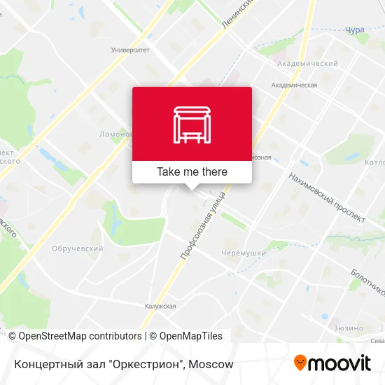 Концертный зал "Оркестрион" map