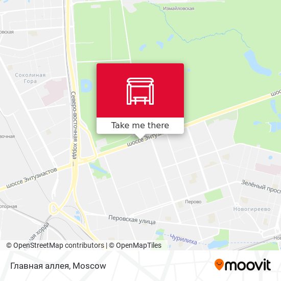 Главная аллея map