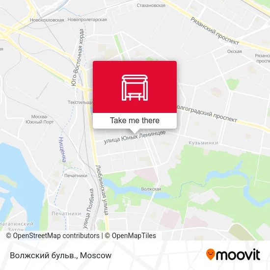 Волжский бульв. map