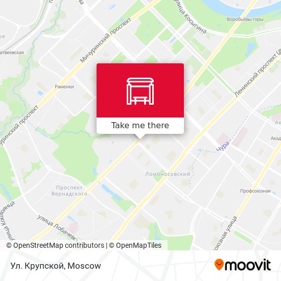 Ул. Крупской map