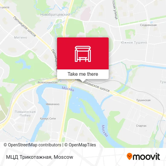 МЦД Трикотажная map