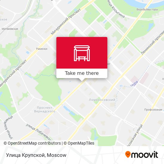Улица Крупской map