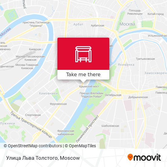 Улица Льва Толстого map