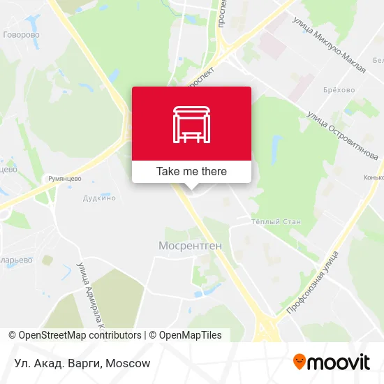 Ул. Акад. Варги map