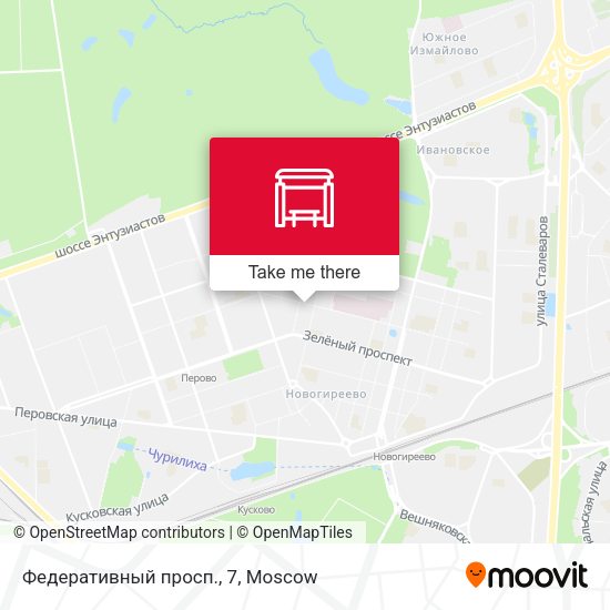 Федеративный просп., 7 map