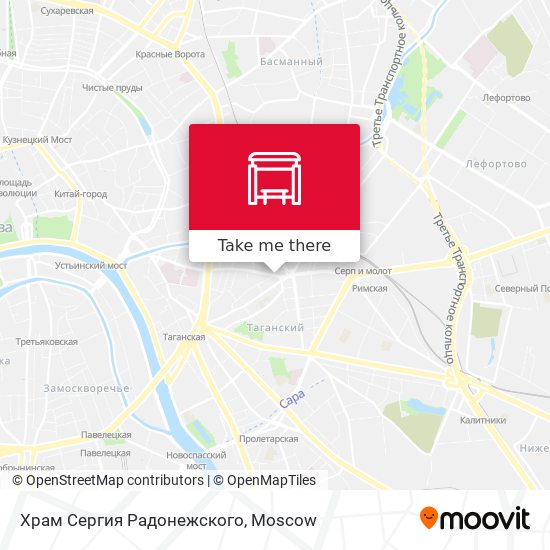 Храм Сергия Радонежского map