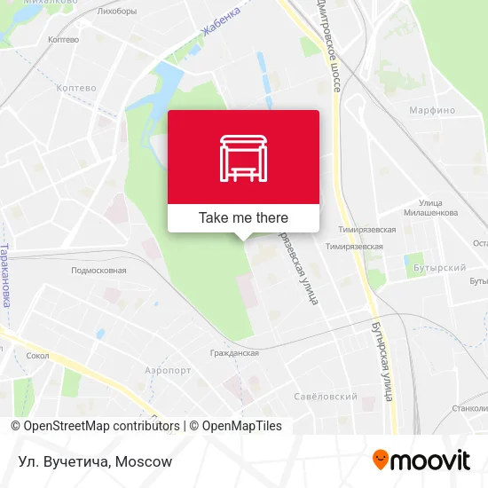 Ул. Вучетича map