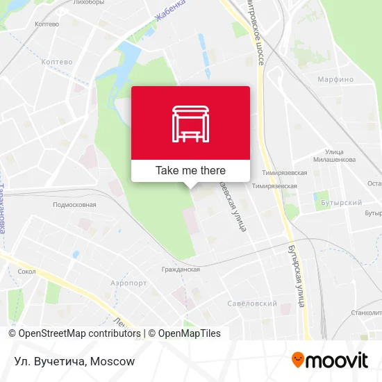 Ул. Вучетича map
