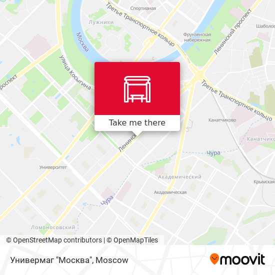 Универмаг "Москва" map