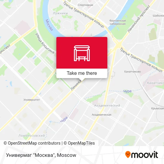 Универмаг "Москва" map