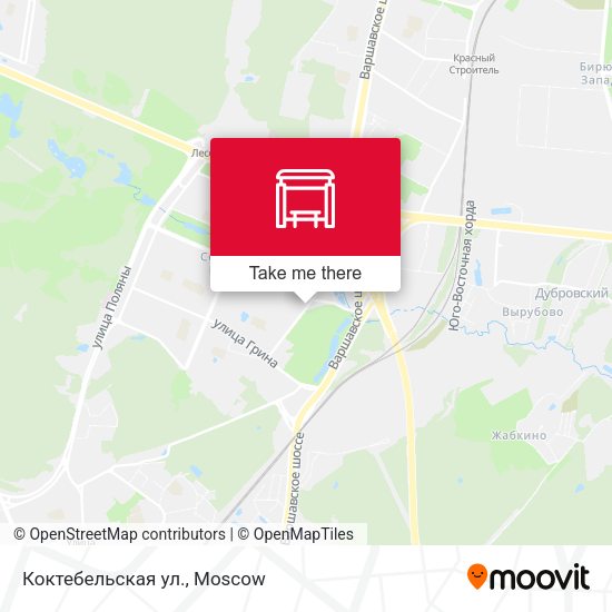Коктебельская ул. map