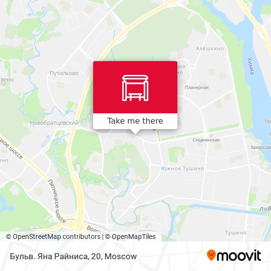 Бульв. Яна Райниса, 20 map