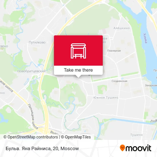 Бульв. Яна Райниса, 20 map