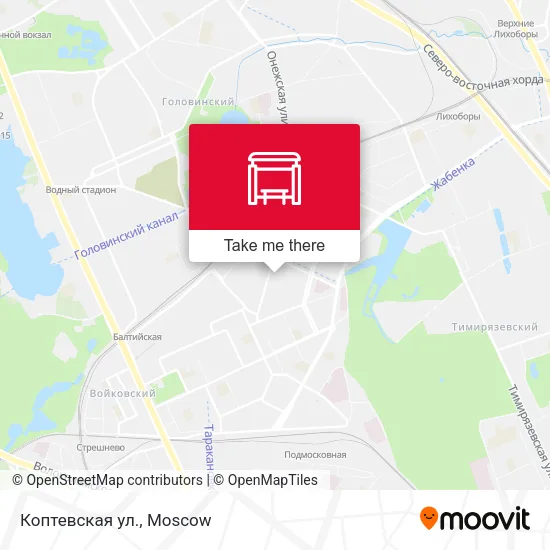 Коптевская ул. map