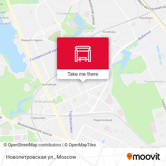 Новопетровская ул. map