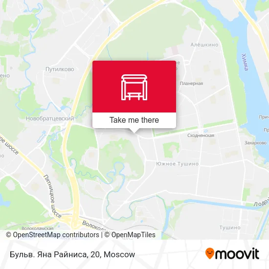 Бульв. Яна Райниса, 20 map