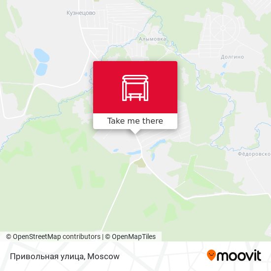 Привольная улица map