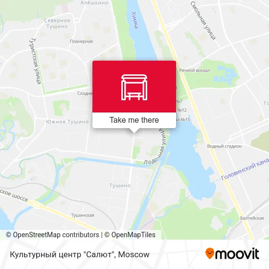 Культурный центр "Салют" map