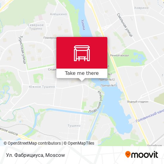 Ул. Фабрициуса map