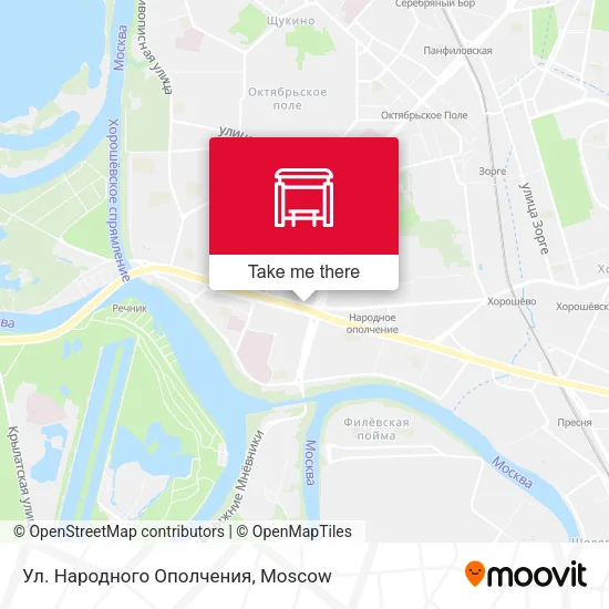 Ул. Народного Ополчения map