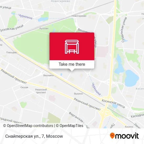 Снайперская ул., 7 map