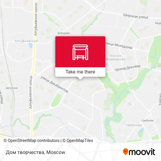Дом творчества map