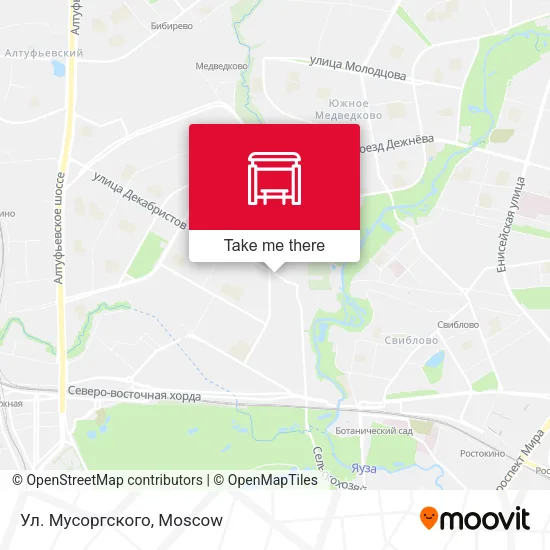 Ул. Мусоргского map