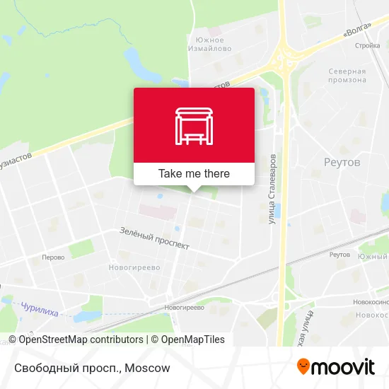 Свободный просп. map